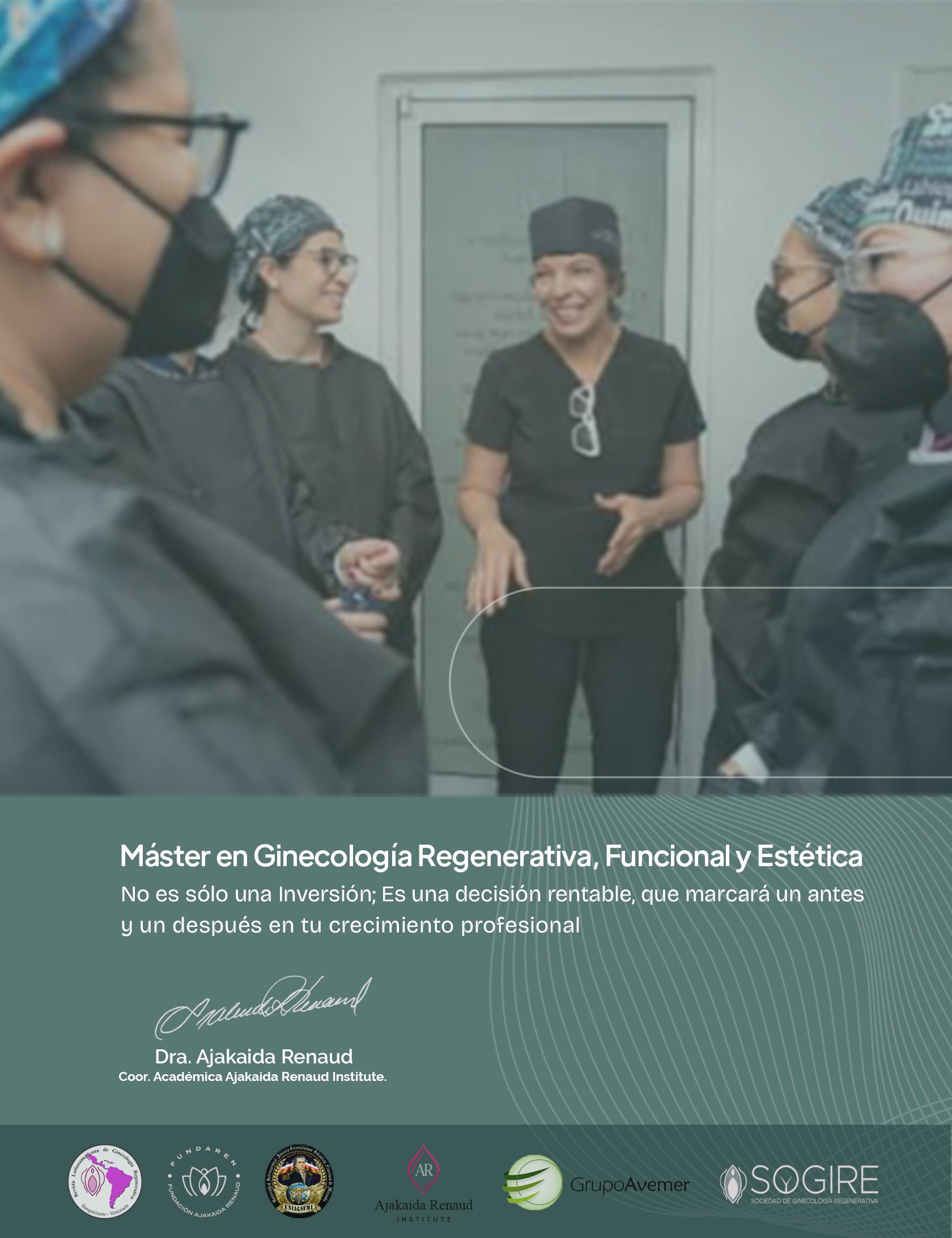 Dra. Ajakaida Renaud con alumnos